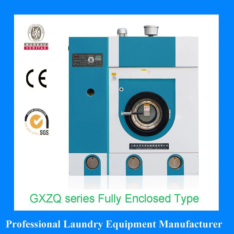 Fully Closed System Fully Automatic Dry Cleaning Machine Price Slovent Perc. or Hydrocarbon for Laundry Shop Equipment Machines