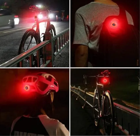 Sport LED Rear Bike Light USB Rechargeable Bike Tail Light