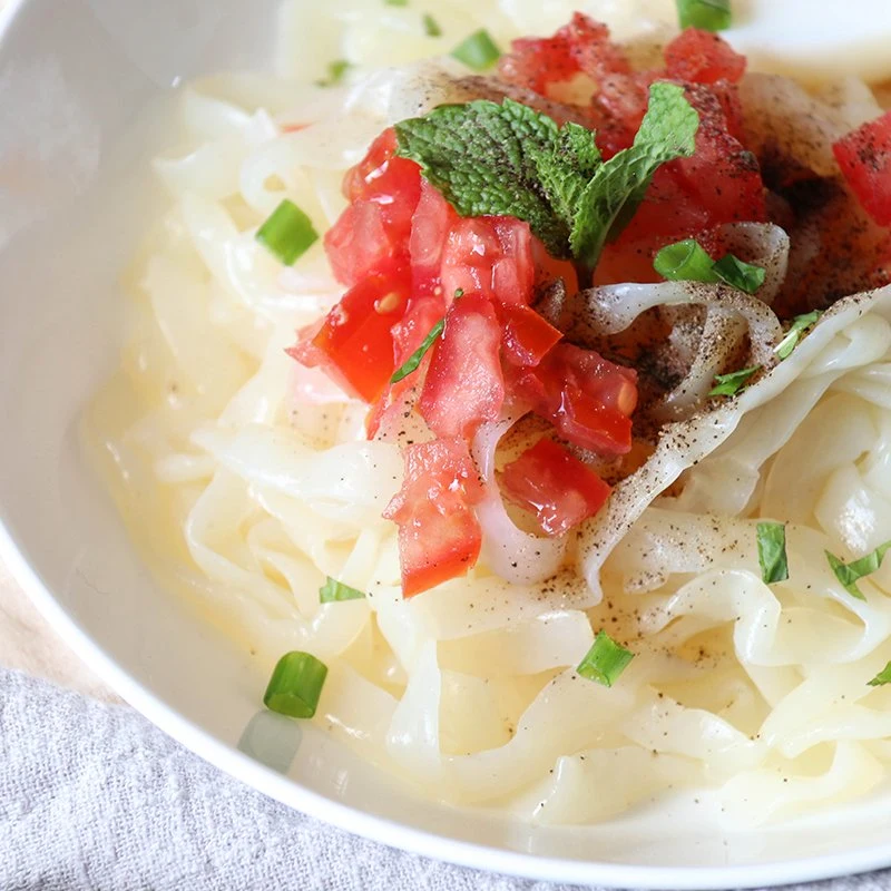 Питание Konjac природных здорового влажных Shirataki Konjac Fettuccine рисовая лапша