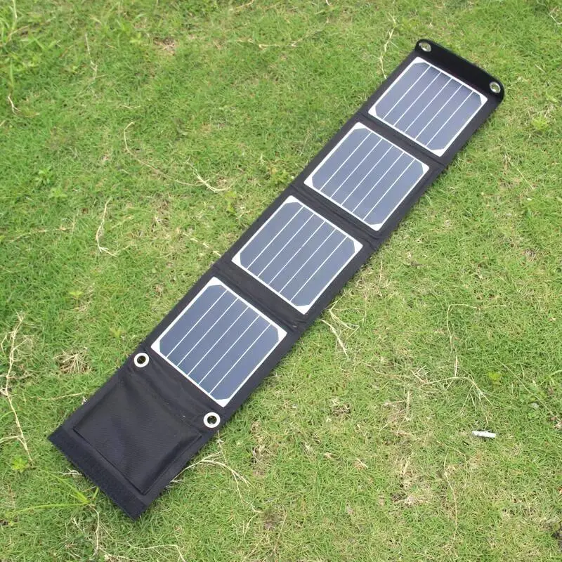 14W Sunpower Solar Cell Portable Solar Panels Charger for Mobile