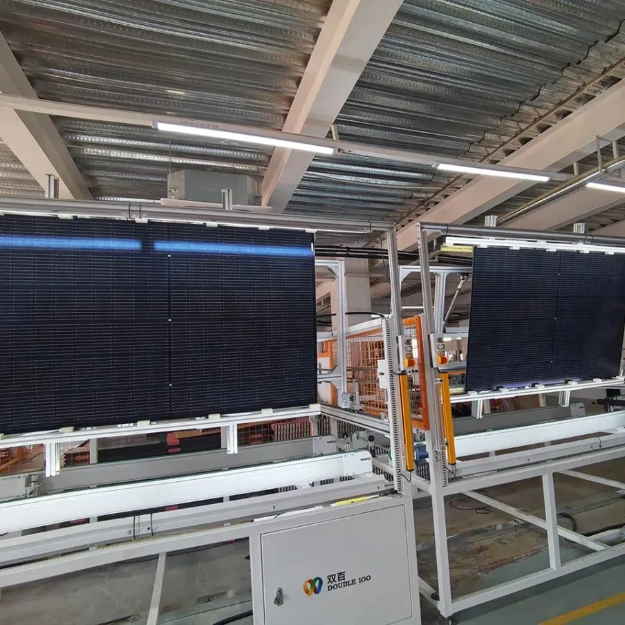 Todos los negros de primera clase 415W 400W 410W 420W de alta eficiencia de la mitad Mono cortar estable Módulo PV de generación de paneles de energía solar