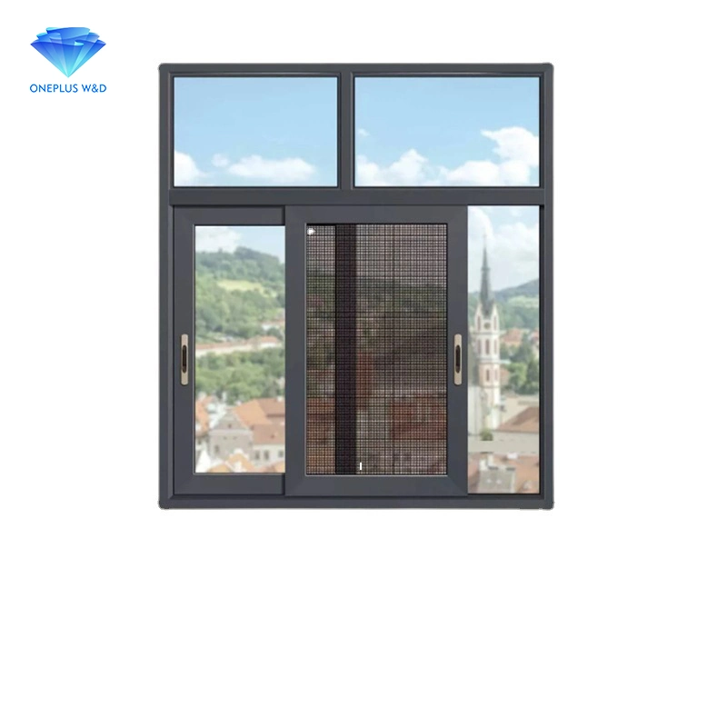 European Alloy Frame Balcony Waterproof Window Aluminum Sliding Glass Windows