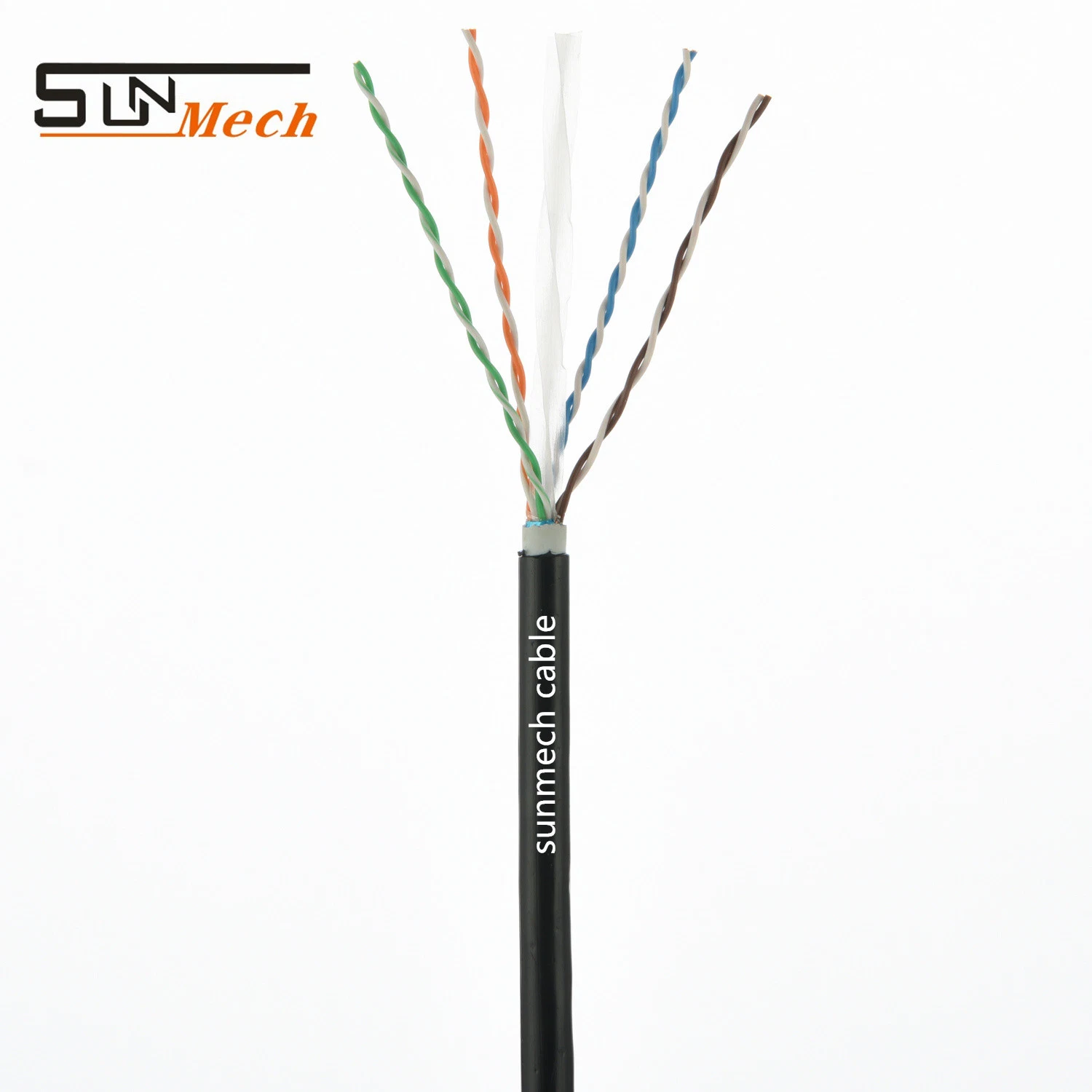 LAN Cable 0.57cu Cat5 Cat5e CAT6 Cat7 Bare Copper UTP FTP SFTP Commucation Cable CCA LAN Cable 23AWG 24AWG Network Cable