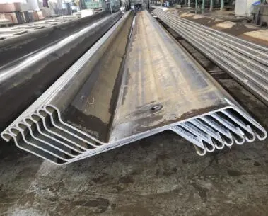 Z Shape Dimension Cold Rolled Steel Sheet Pile for Cofferdam