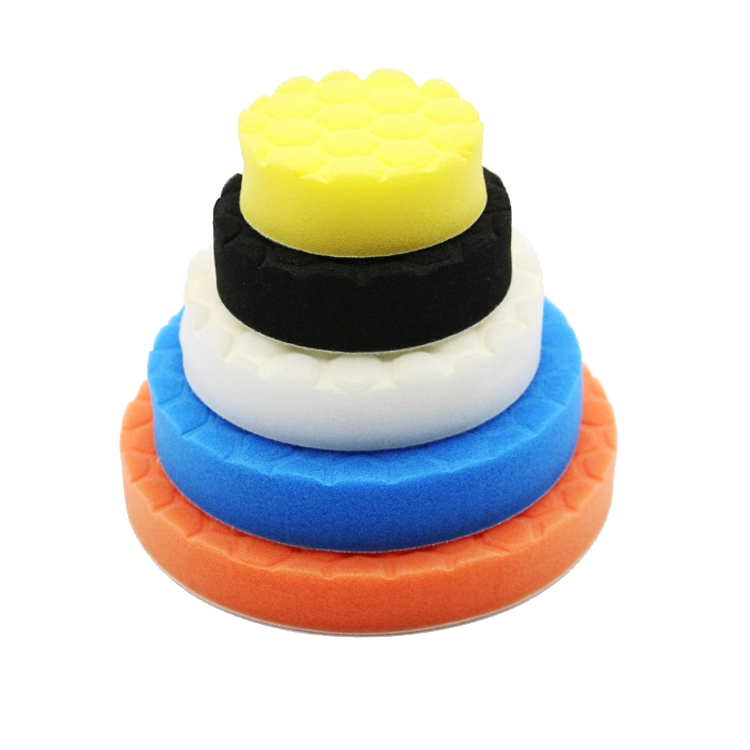 7&prime; &prime; 180mm Fine Porosity Sponge Pad for Car Polishing and Buffing