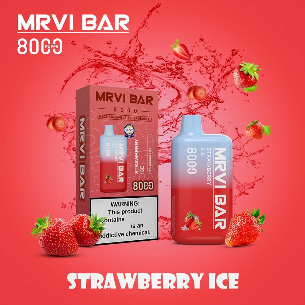 Randm Supbliss Bingo Mrvi Vape 8000 puffs E Cigarette eLux Одноразовый клапан для формы для пуха, форма, форма Elf 7000 бар, оптовая продажа I ODM-производители Vape