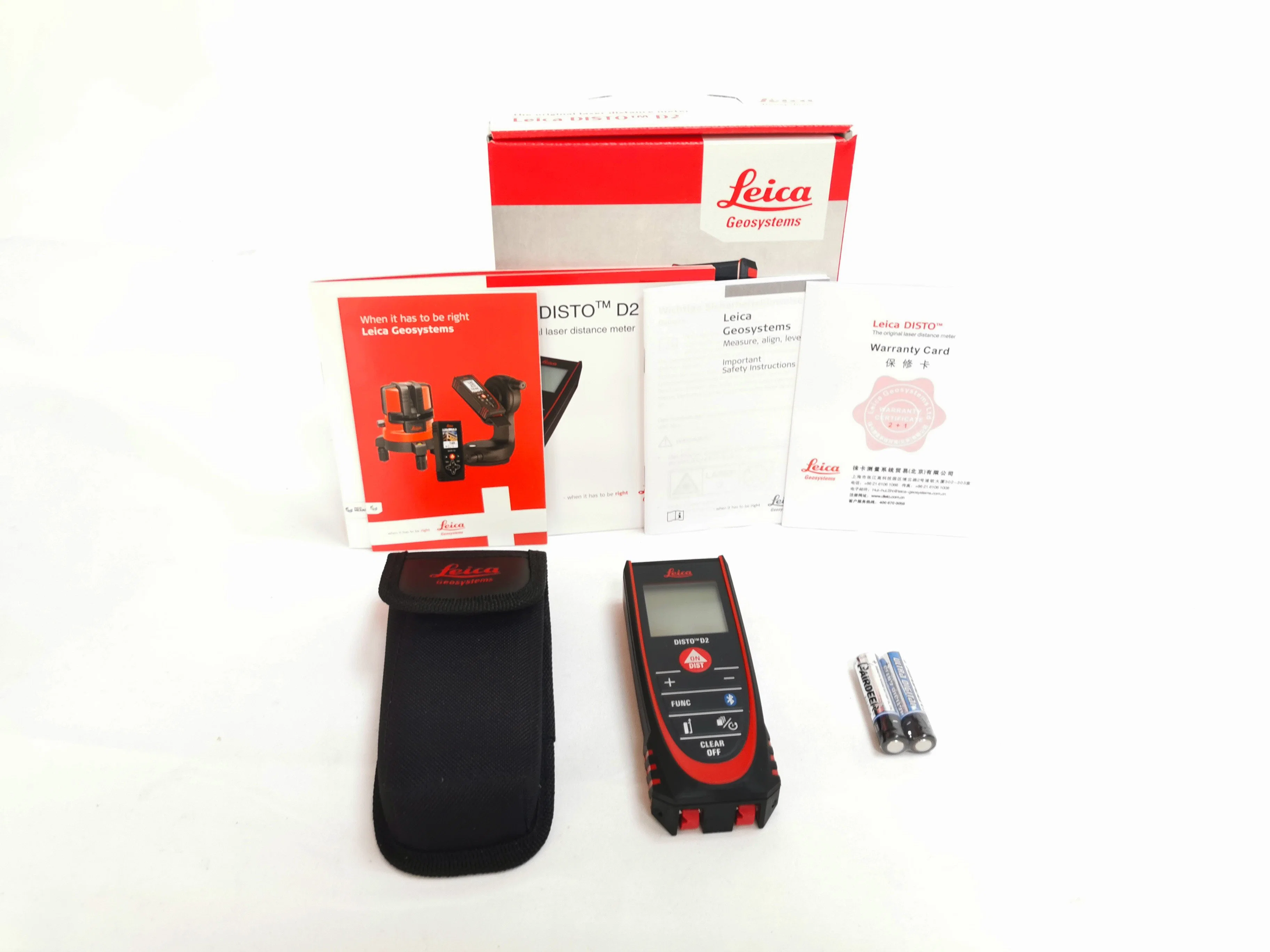 Télémètre laser Leica Disto D2 de haute qualité