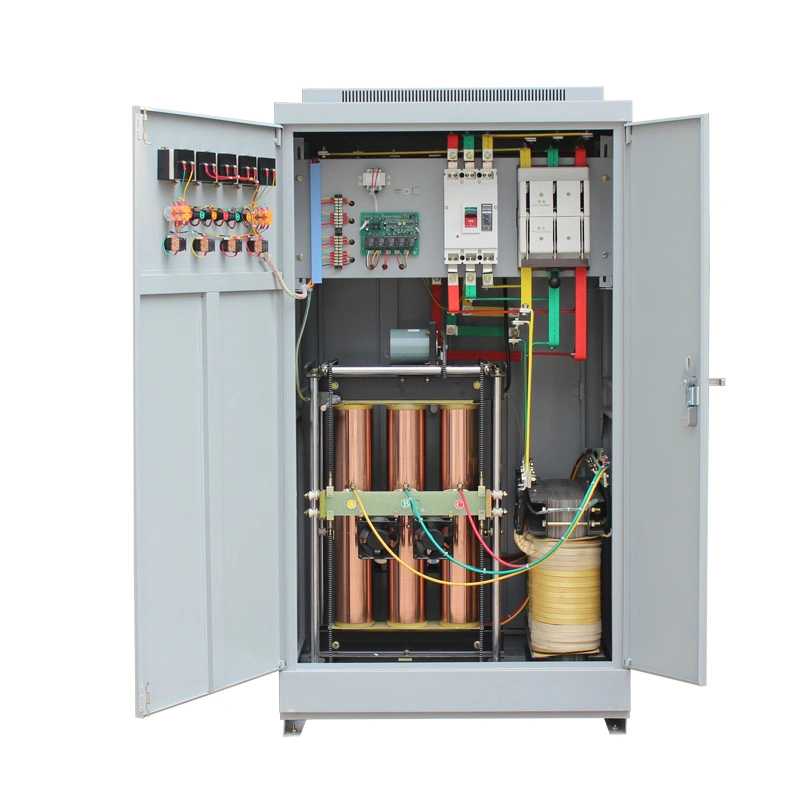 Voltaje de CA trifásicos Potentiostat SBW 250 kVA regulador de voltaje automático AVR