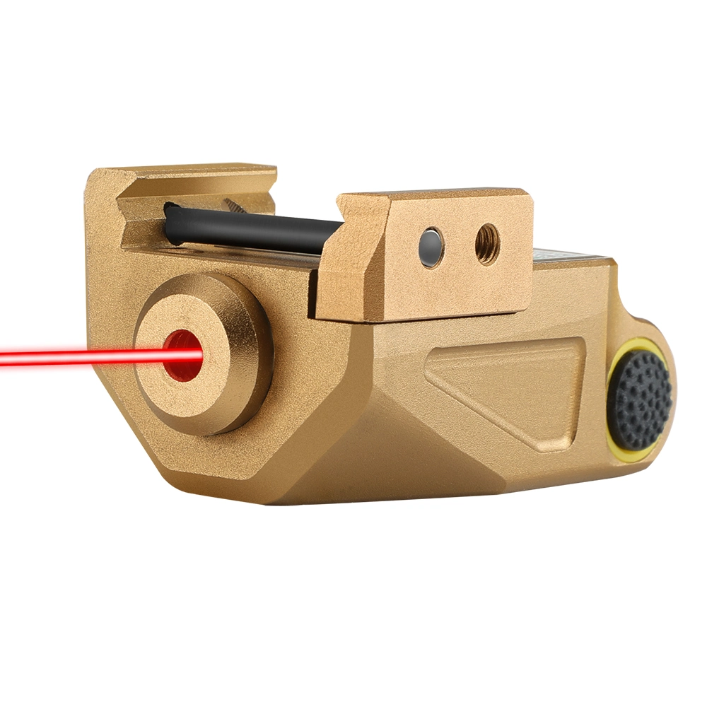 Pistolet Laser Vert Rouge Bleu de la vue s'adapte Picatinny Weaver Rail visée au laser de chasse tactique avec Chargeur USB pour arme Pistolet