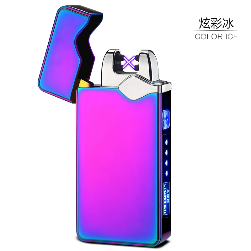 Cigarette Lighters Wholesale/Supplier Arc USB Electronic Rechargeable Battery Flameless Cigarette Lighter