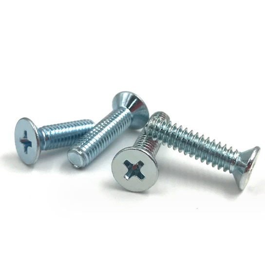 304 Stainless Steel Screws Wholesale/Supplier Flat Head Screws, Cross Recessed Countersunk Head Screws, Machine Tooth Screws M3/M4/M5/M6 Countersunk Cross Head Screw