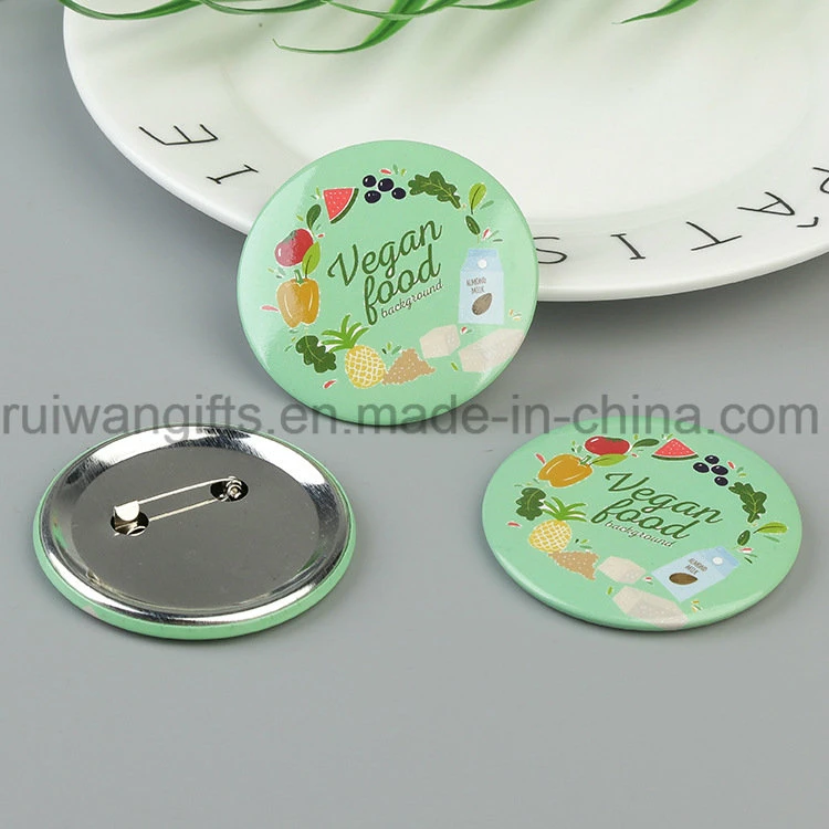 Party Custom Tin Bage, Tin Button Badge, Pin Button Badge, Label Pin with Name