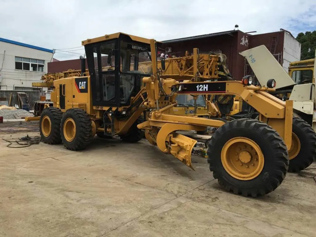 Gato de segunda mano usados/12h motoniveladora motoniveladora Caterpilar 14G de 14h 140h 140g 140K maquinaria de construcción para la venta