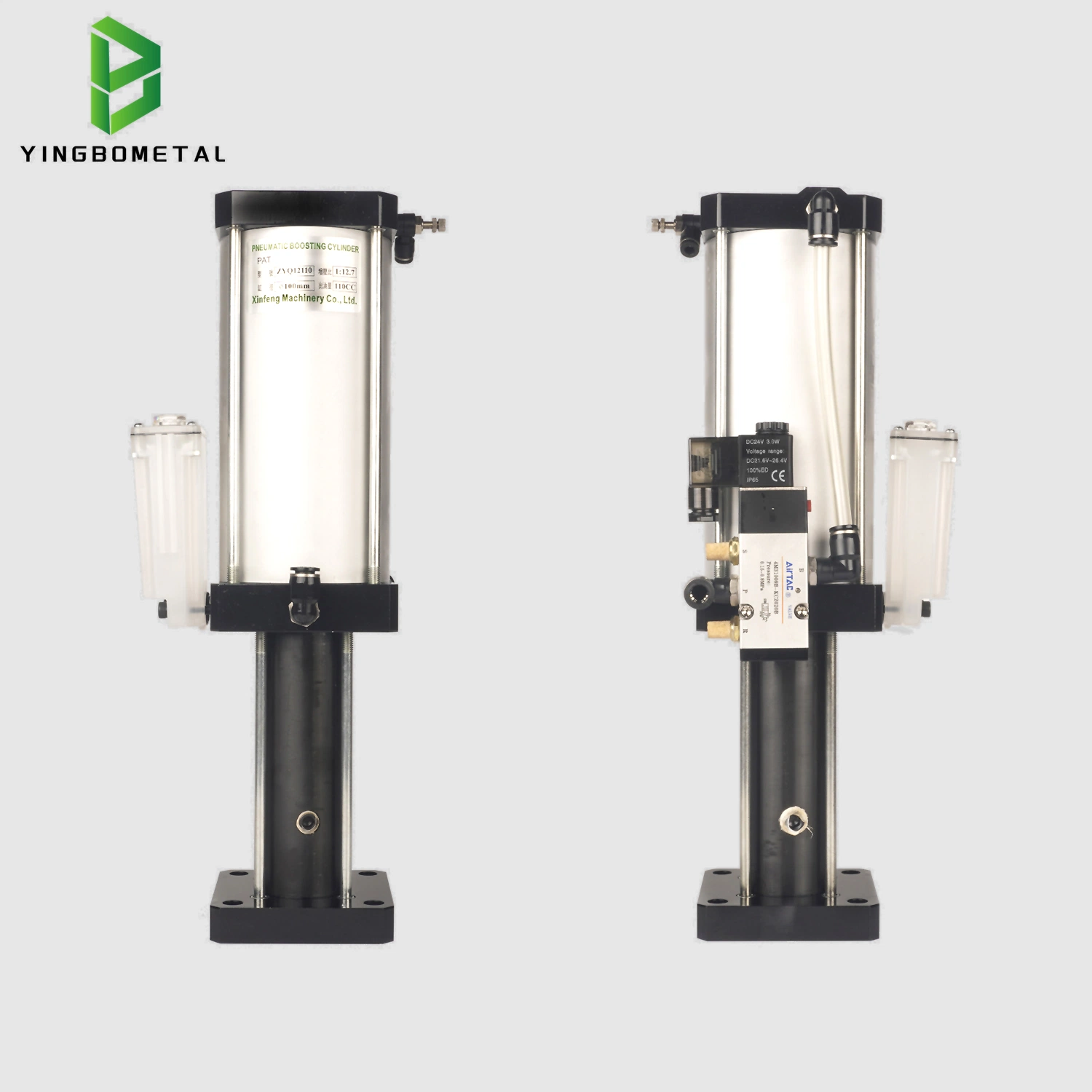 Cilindro de presión de sobrealimentación neumático CNC 13mm Carrera para BT30/40 Husillo