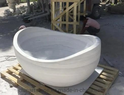 Nature Marble Stone Bathtub by Whole Block