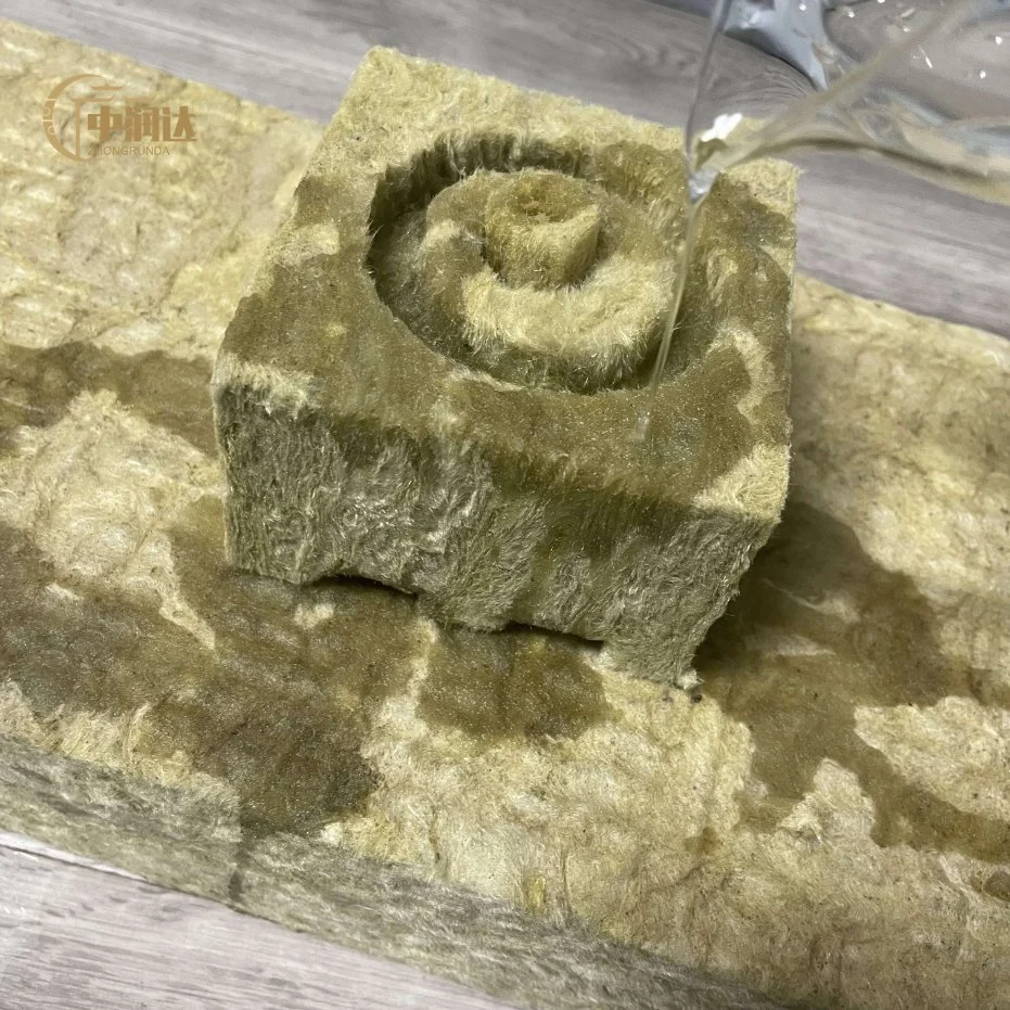 Rock Wool Grow Cubes and Slab for Greenhouse Hydroponic Planting System