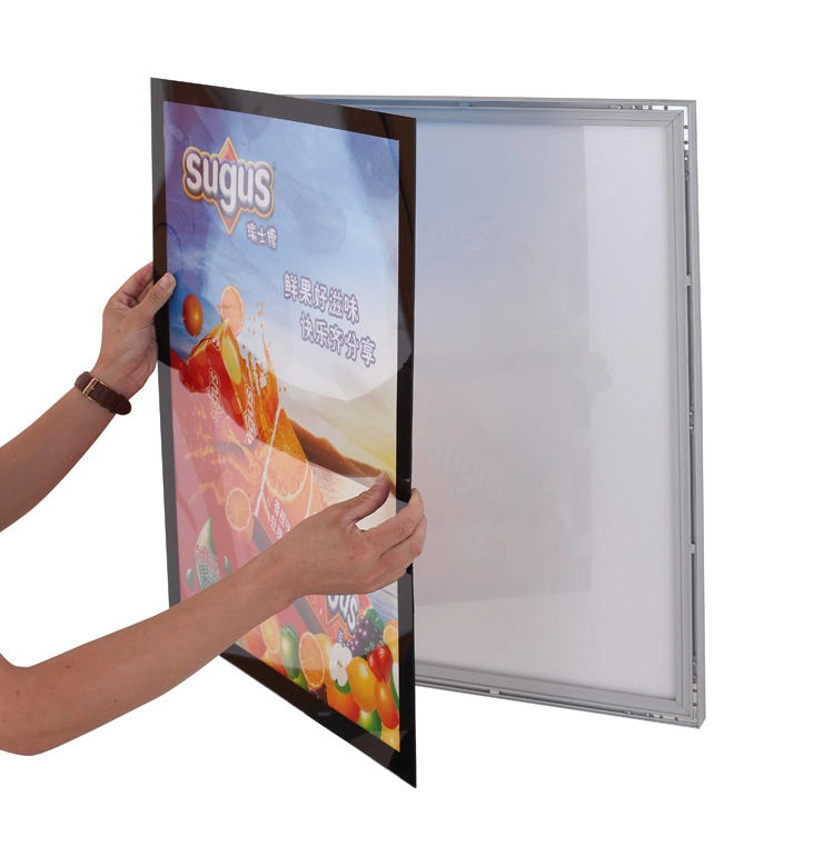 Monitor LED Magnet Slim Light Box para publicidade