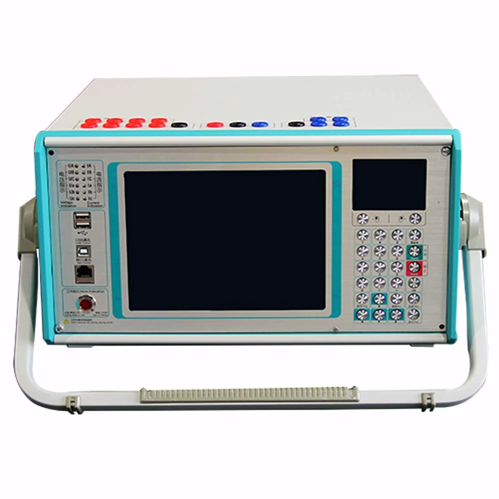 Portable Protective Injection Test Protection Relays Test Set Automatic Six Phase Microcomputer Relay Protection Test Equipment