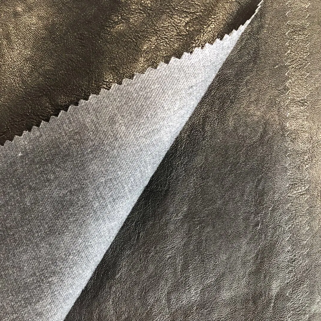 Factory Direct Synthetic PU PVC Artificial Leather for Garment