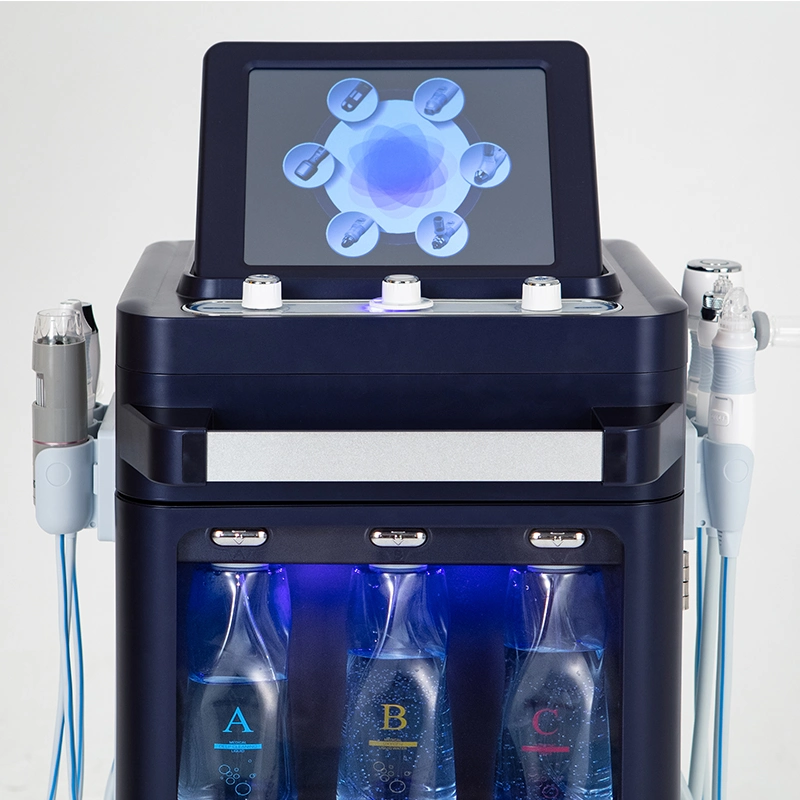 SPA portable professionnel haute fréquence Soins De La Peau d'aspiration d'échographie Diamond microdermabrasion la beauté de l'équipement