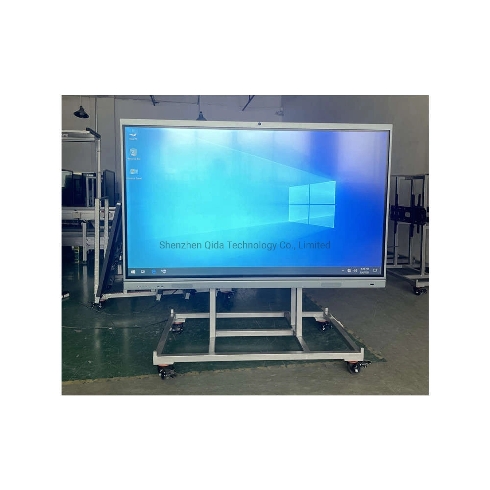 86 Inch Infrared Multi Touch Smart LCD Display Screen TV Antiglare Glass Wall Hanging Interactive Whiteboard Smartboard for Conference&Education