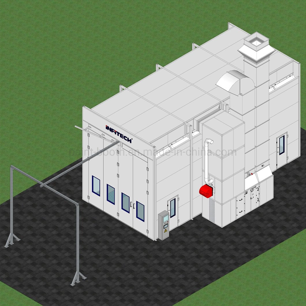 It-9-5A Customized Down Draught Industrial Paint Booth / Paint Baking Booth for Large/Heavy Vehicles