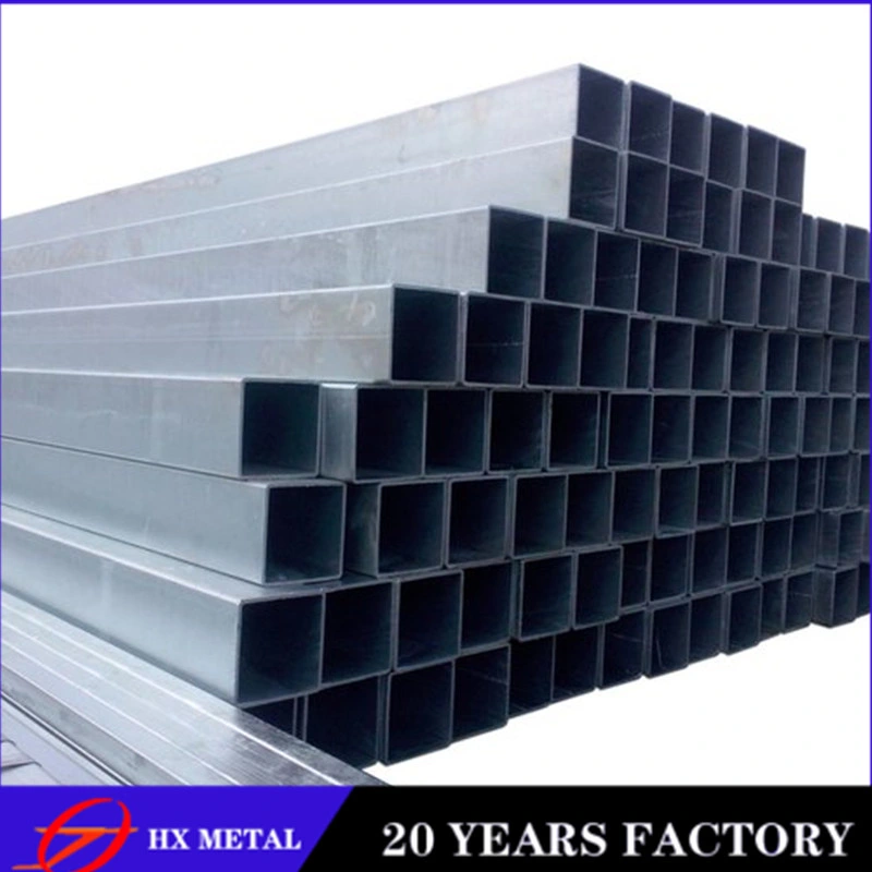 Q235 En10219 Black Square/Rectangular Steel Pipe Weld