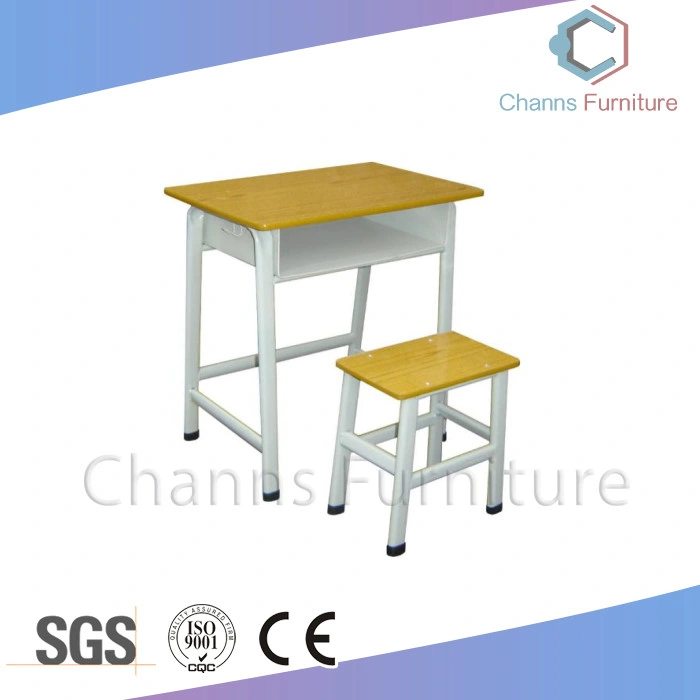 Modern Blue Combo Single Student Desk and Chair About School Furniture (CAS-SD1828)