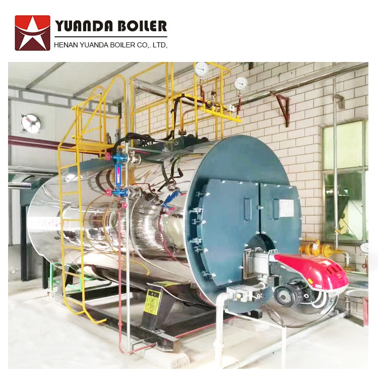 Crude Oil Refining Steam Boiler 4500 Kg H