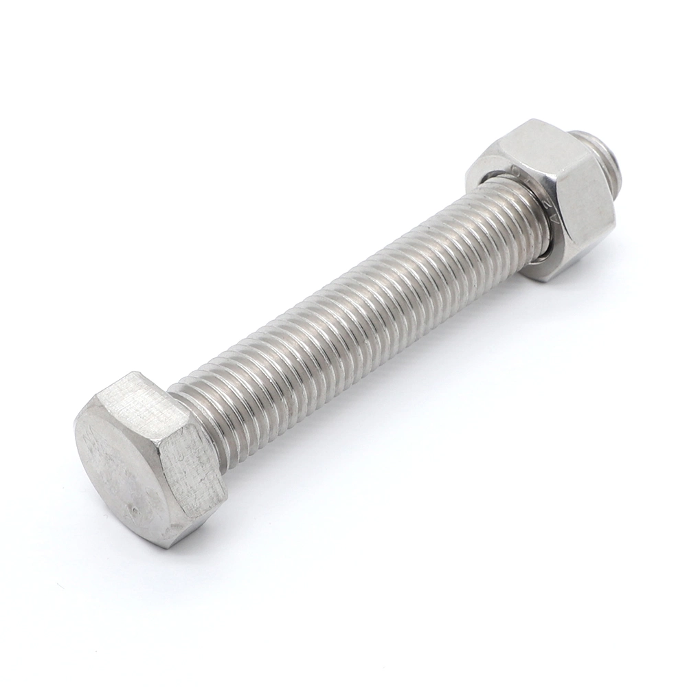 Stainless Steel SS304 SS316L 309S 310S U Bolt Super Duplex Hastelloy Hex Bolt 1.4529 904L 254smo Shoulder Bolt Inconel Incoloy Monel Stud Bolt Made in China