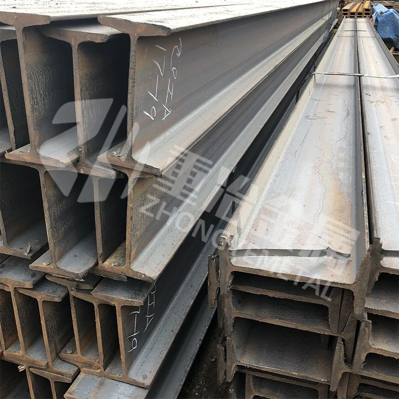 Sección H de la construcción de puentes A36/ST37/S235J0/S235J2/St52/304/acero inoxidable o galvanizado de acero al carbono /H en forma de acero/acero con forma de I.