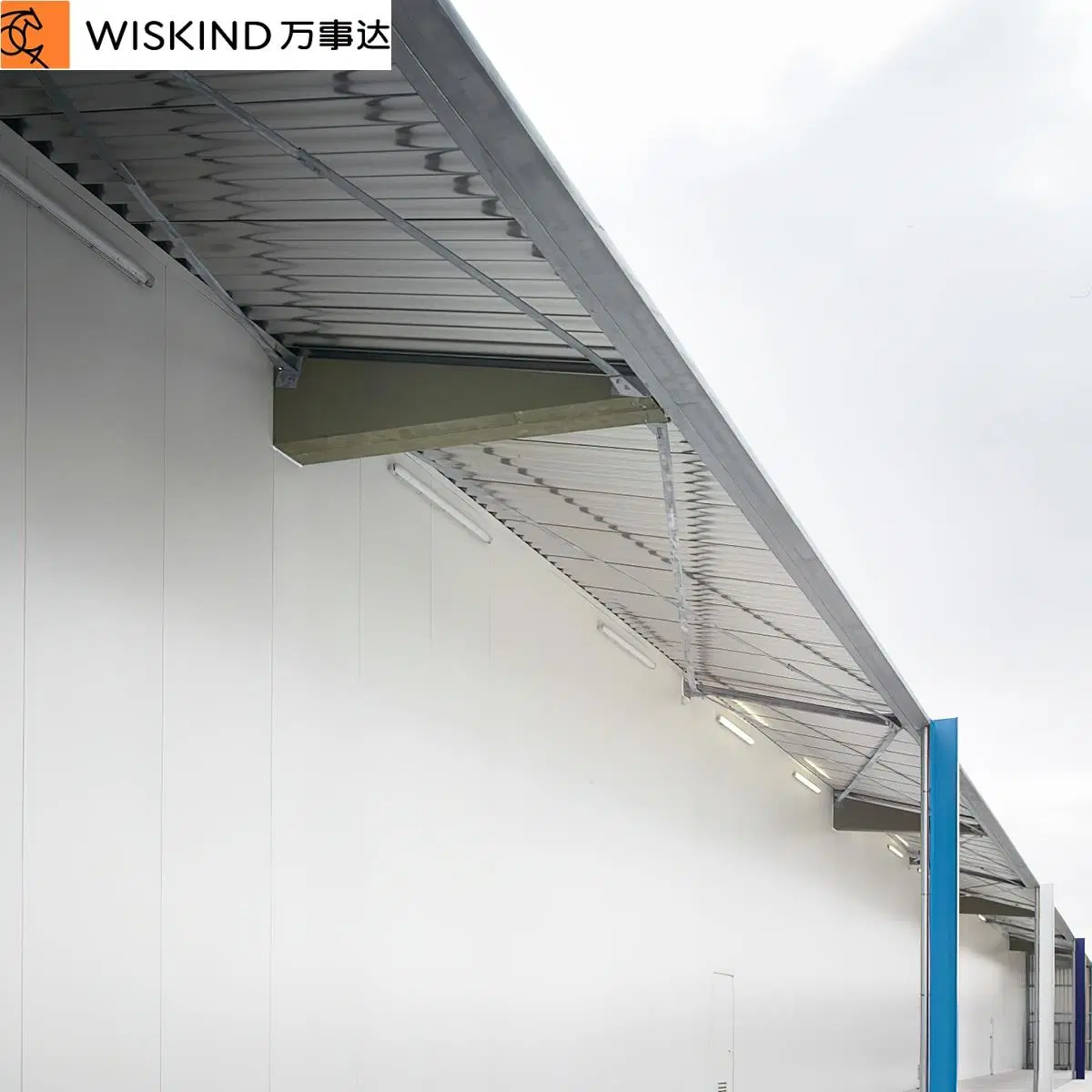 Leichte Shandong Hersteller Stahlkonstruktion Werkstatt Vorgefertigte Industrielle Schuppen Designs