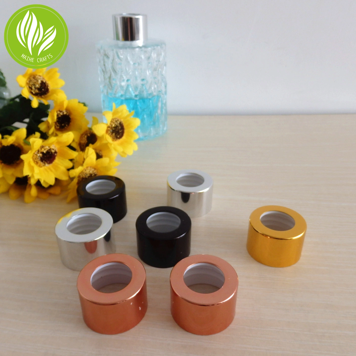 Diffuser Glass Bottle Cap Perfume Bottle Screw Lid Fragrance Cover