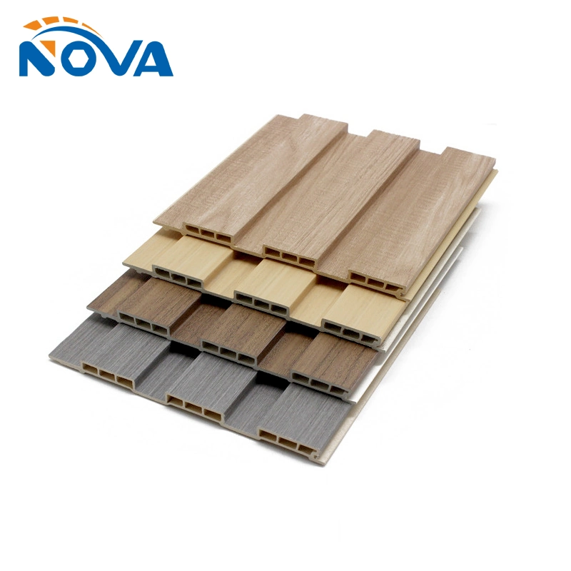 Fashionable Style Wood Plastic Material PVC Louver Panel for Office