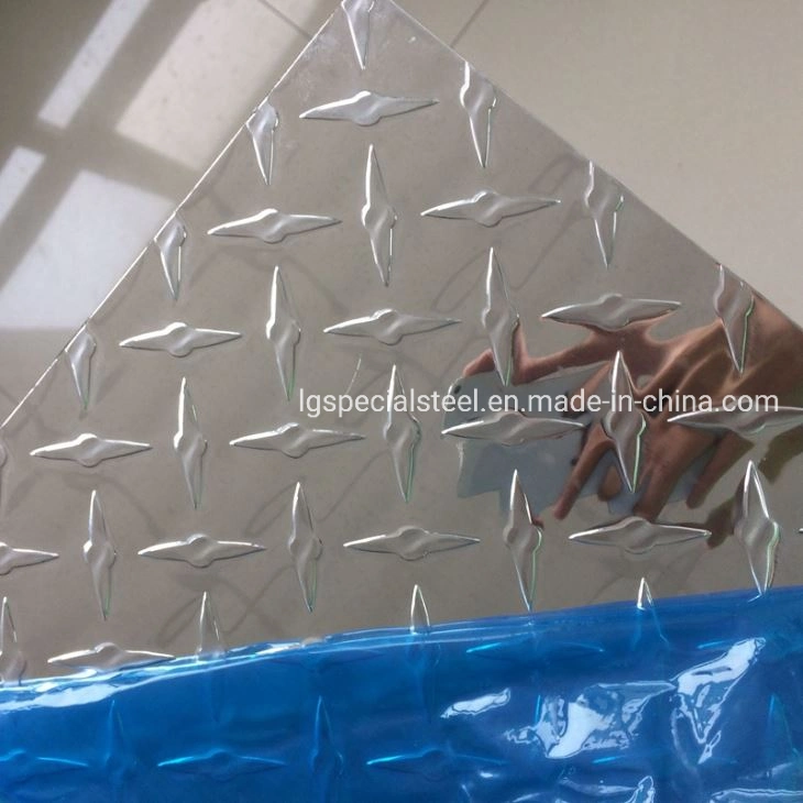 Liange 3003 6063 6061 7003 7075 8010 Aluminium Alloy Tread Plate