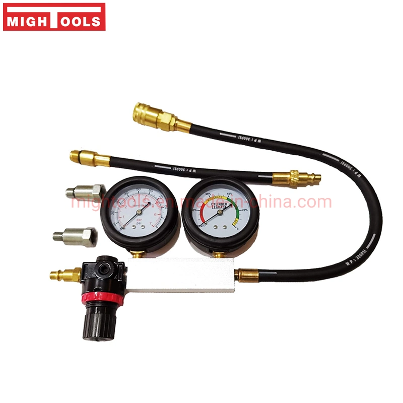 Engine Cylinder Leak Tester Leakage Detector Engine Compression Tester Gauges Set