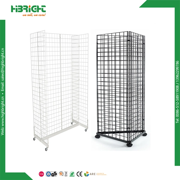 Commercial Metal Advertising Wire Display Stand Rack