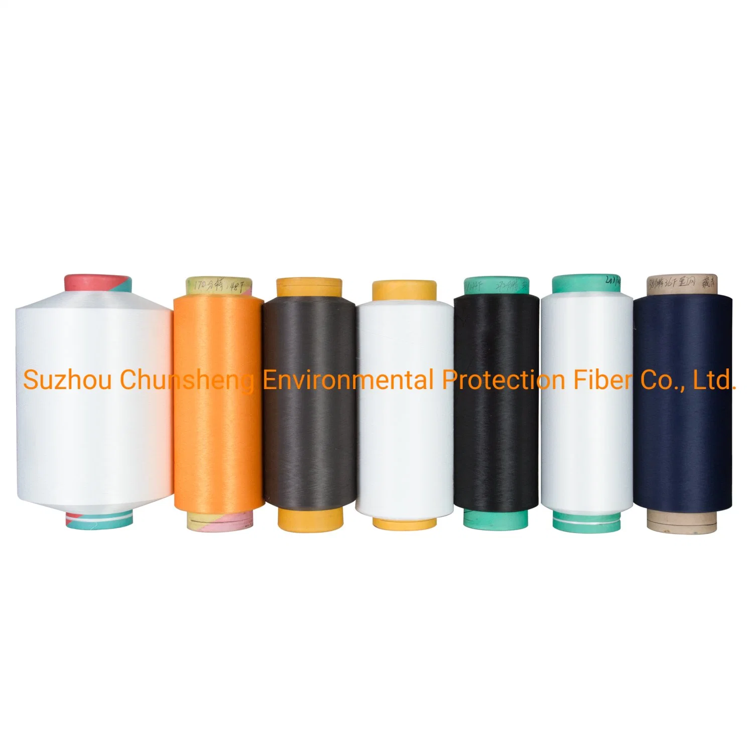 Recycle DTY 50d-300d Dope Dyed Polyester Colour Yarn
