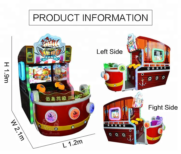 Water Gun Ticket Redemption Arcade Game Machine for Game Zone for Sale