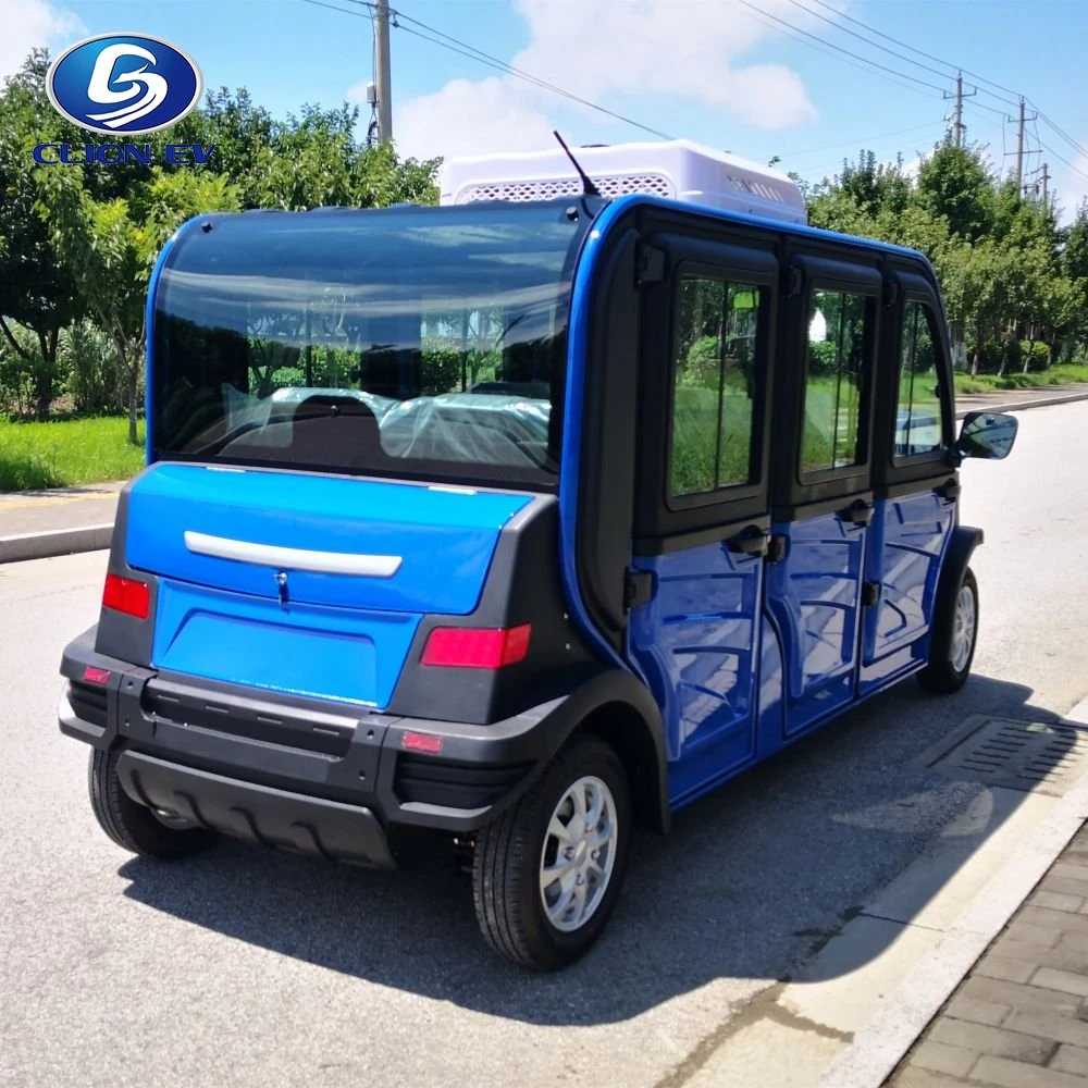 40km/H Low Speed 6 Sitzer Electric Park Sightseeing Scooter Car