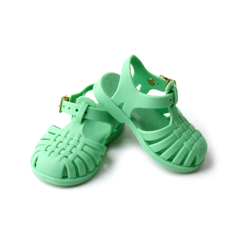 Grüne Unisex Jelly Candy Sandalen