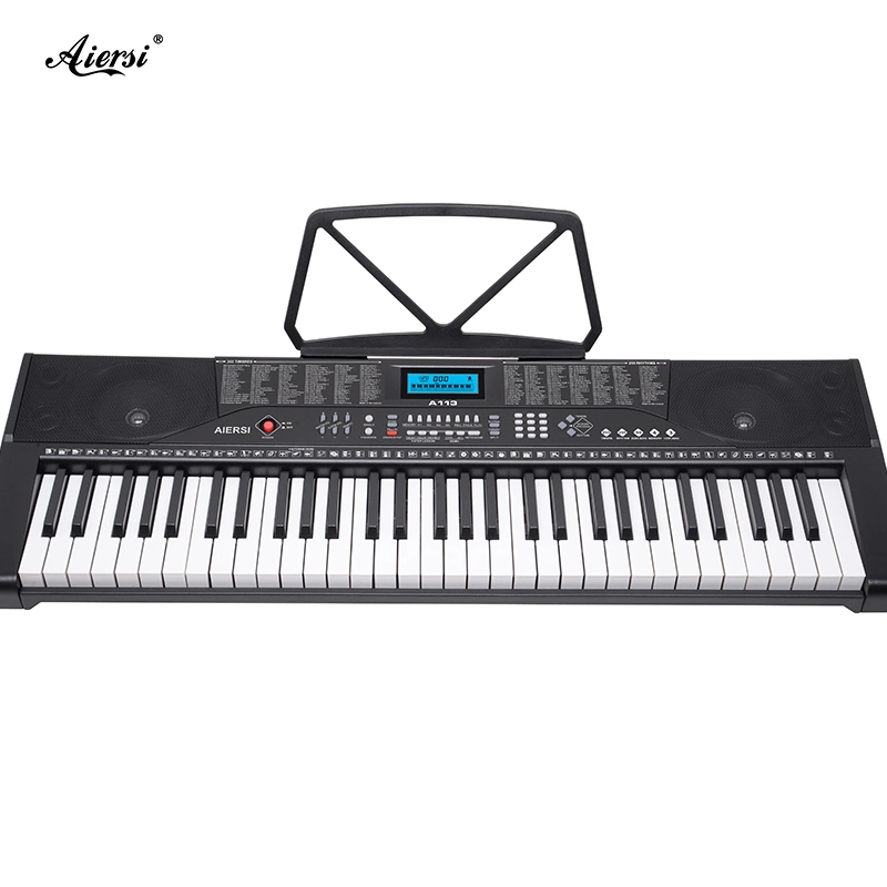 Aiersi Brand 61 Keys Piano Style with Blue Tooth Connection Function Electric Musical Keyboard A113