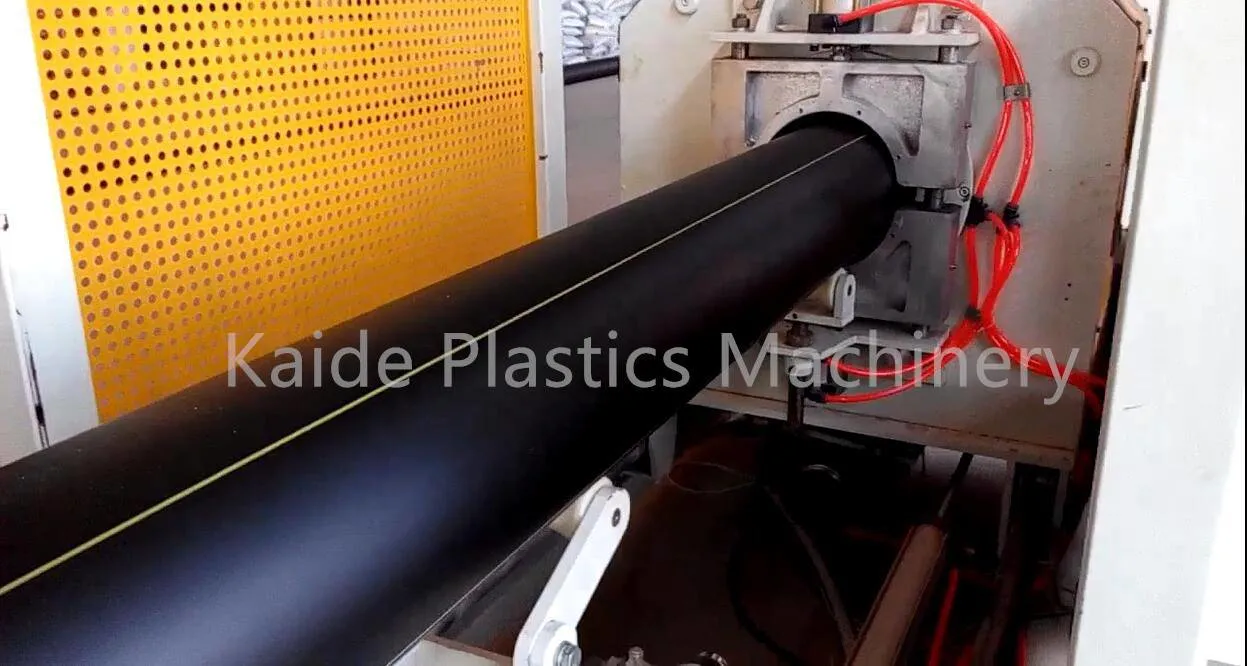 Máquina de extrusión de tubería de HDPE plástico 800mm-1200mm (SJ-120, SJ-150) línea de producción de extrusora de tubería