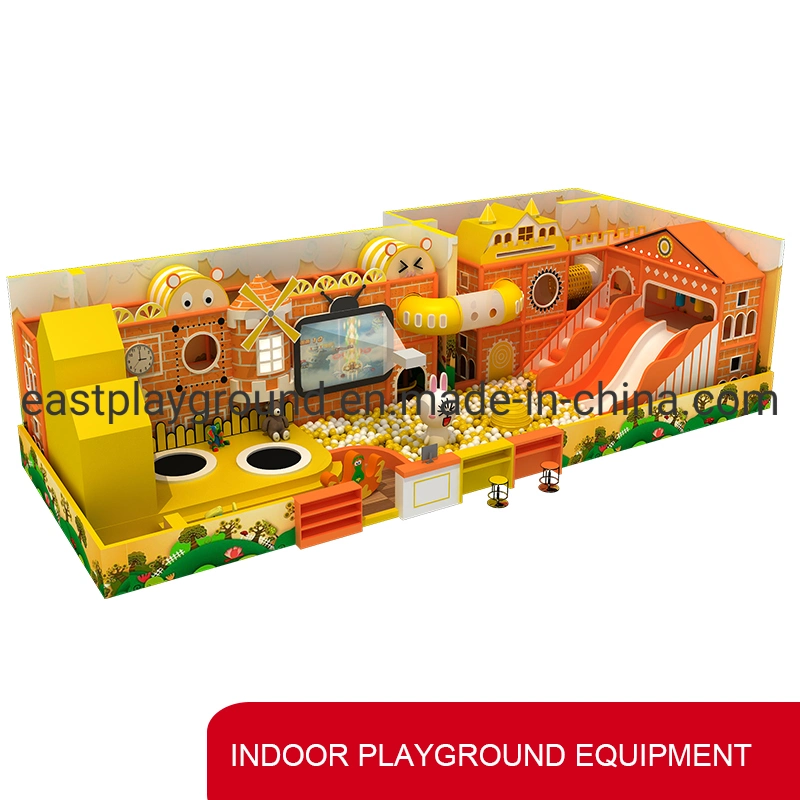 Commercial Supermarket Garden Outdoor&Indoor Plastic Amusement Equipment Soft Big&Fun School Gym Playground for Kids&Children