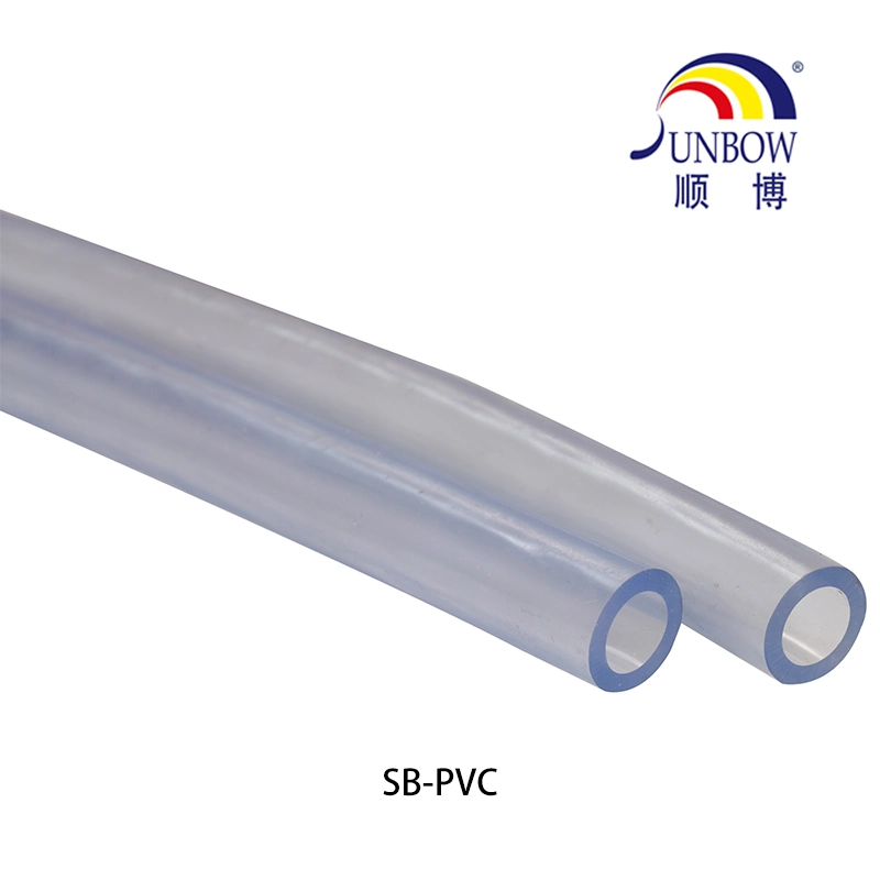 preço de fábrica o PVC flexível do tubo de borracha de água colorida reforçados com fibras de PVC de borracha de líquido