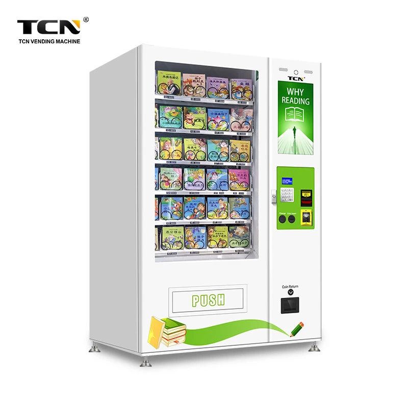 Tcn Magazine/livre vending machine avec Temperatature normale