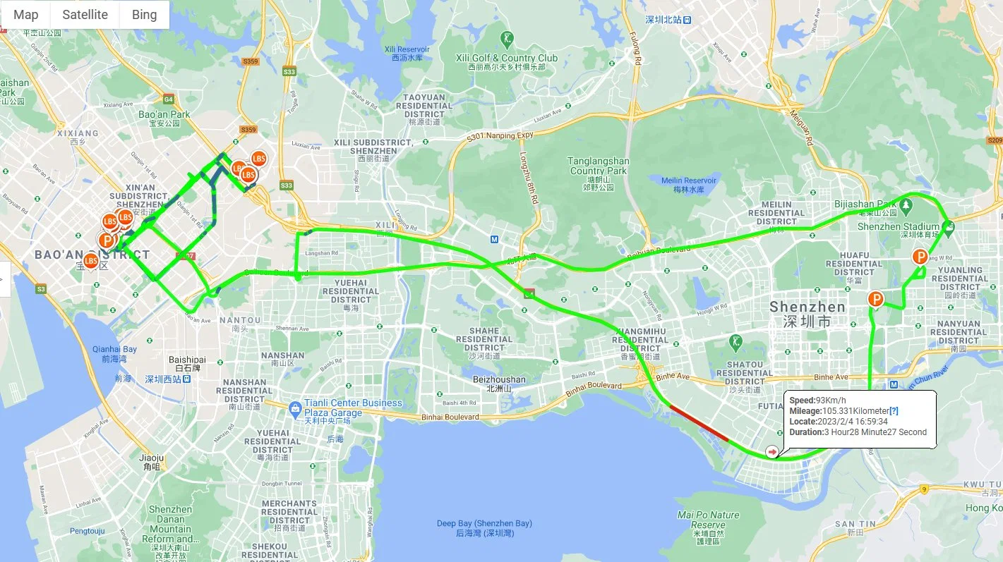 4G LTE Dispositivo de localização da carga/bagagem GPS Rastreador de ativos