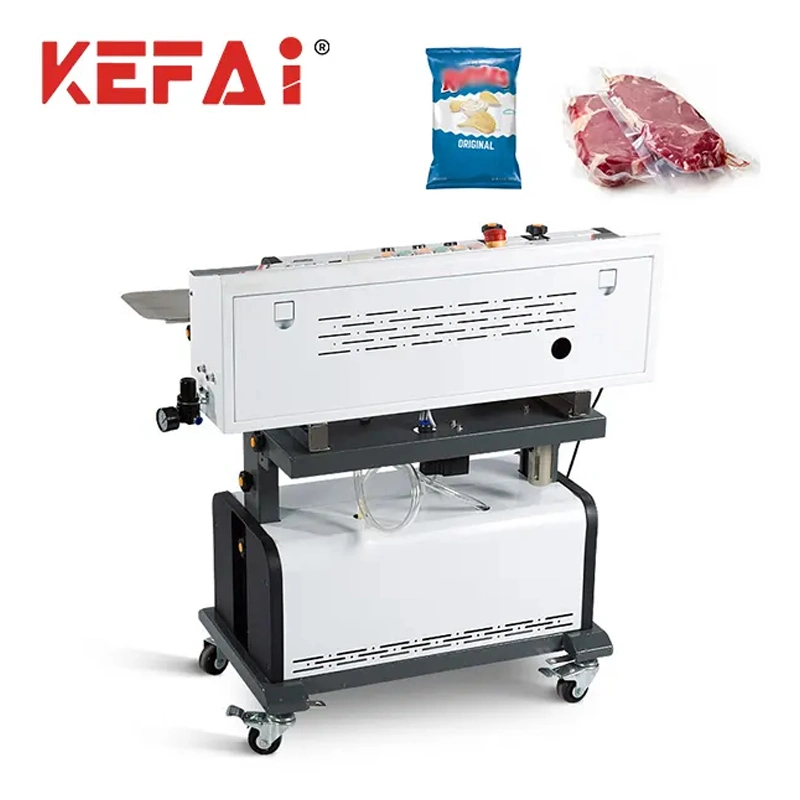 Kefai Automatic Plastic Bag Sealing Machine with Nitrogen Gas Flushing Filling