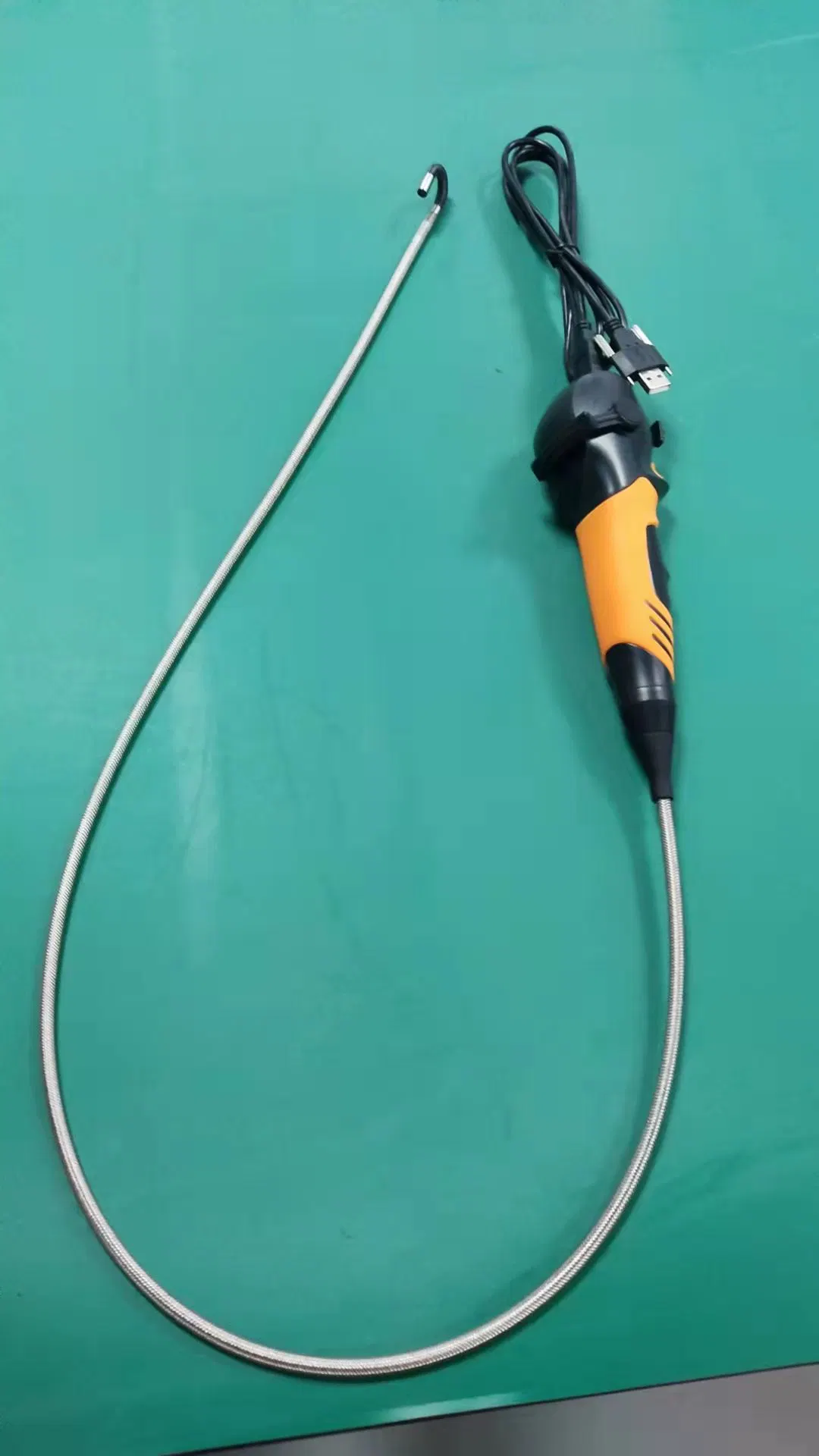 Industrial USB Borescope Inspection Camera with High Temperature Resistant Function, 7.5mm Probe Lens, 1mt Testing Cable