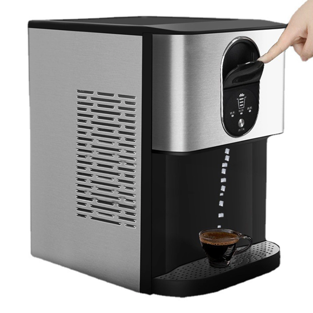 Máquina de café automática para café e máquina de gelo Nugget